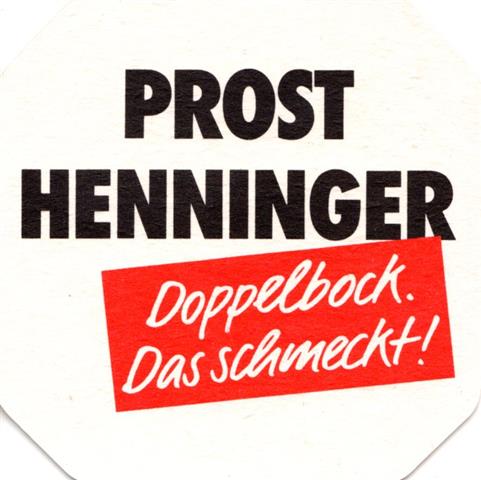 frankfurt f-he henninger prost 1a (8eck180-doppelbock-schwarzrot)